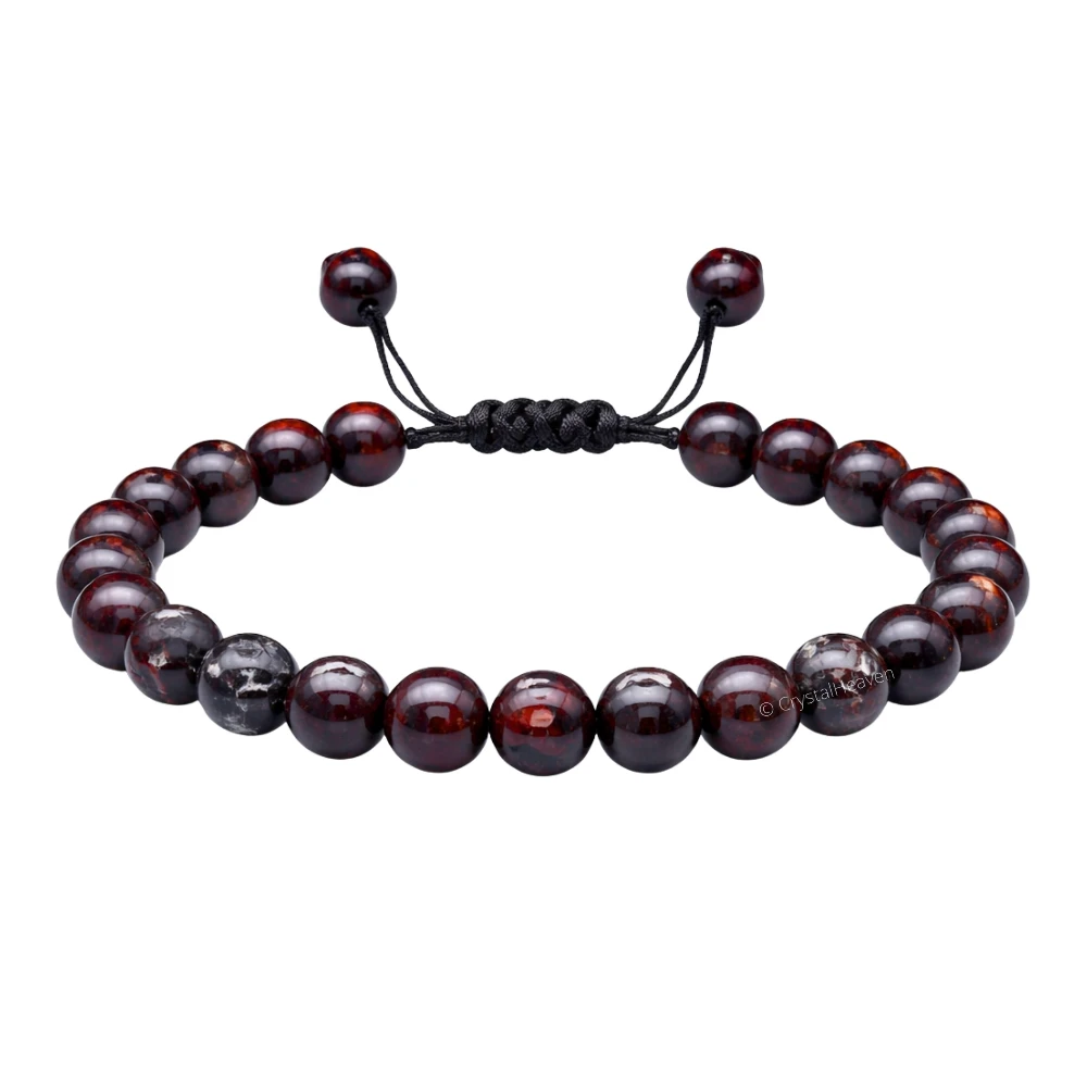 Iron Tiger Eye Bracelet (Adjustable)