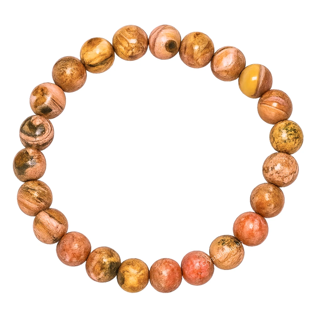Rhodochrosite Bracelet (Elastic)