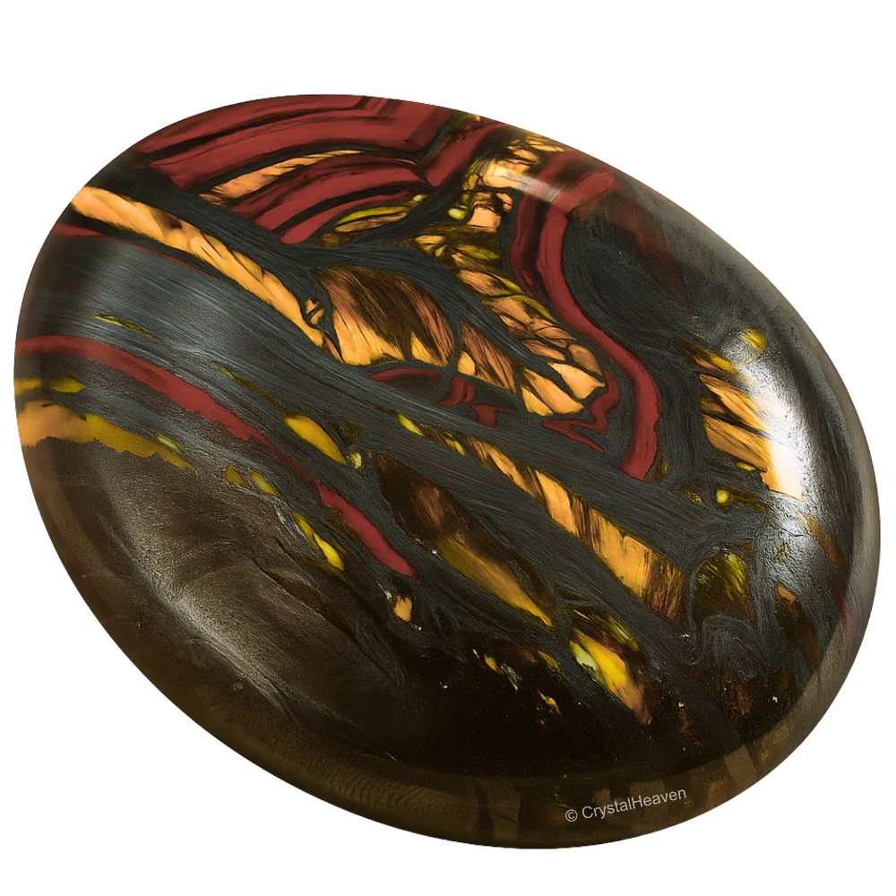 Iron Tiger Eye Palm Stone