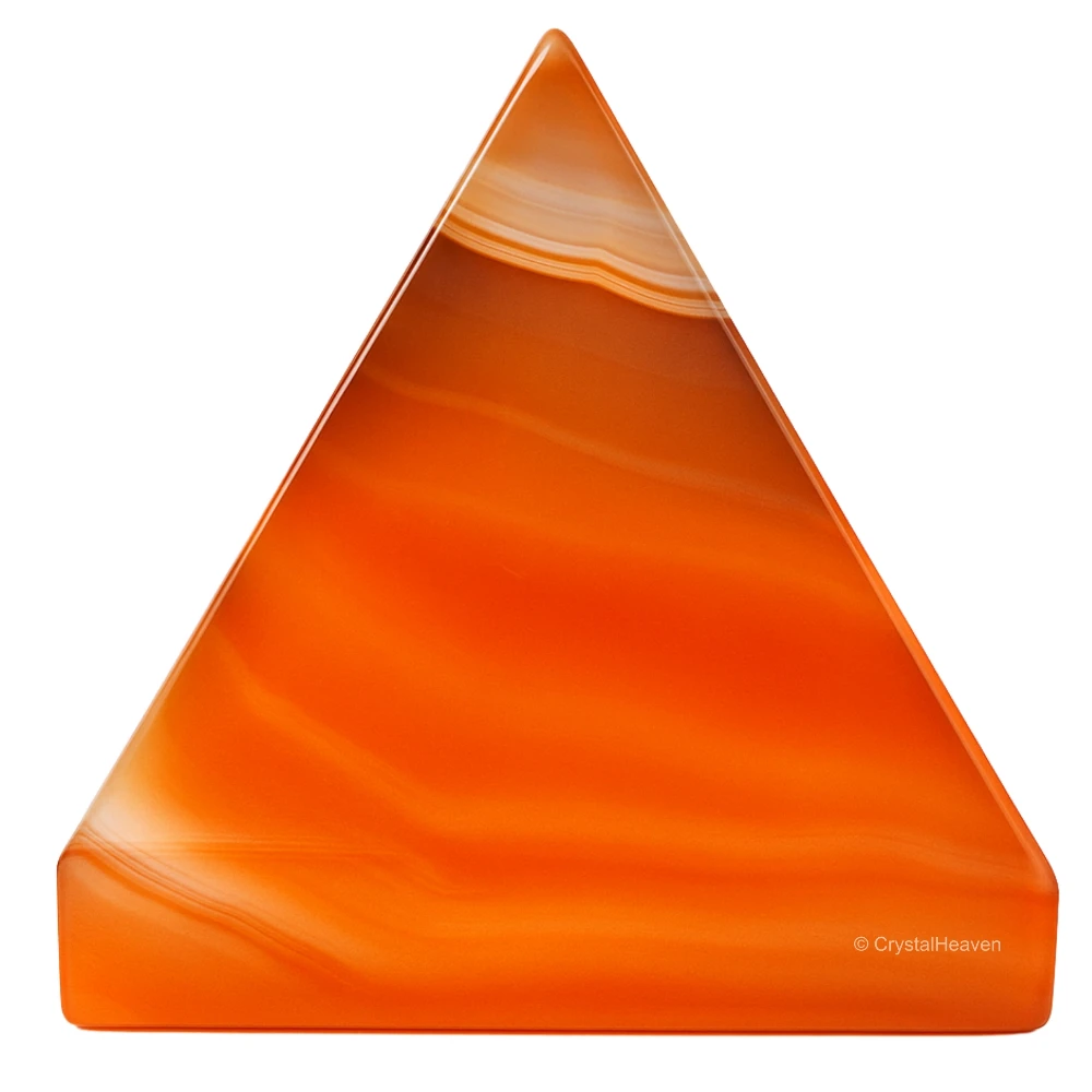 Carnelian Onyx Pyramid