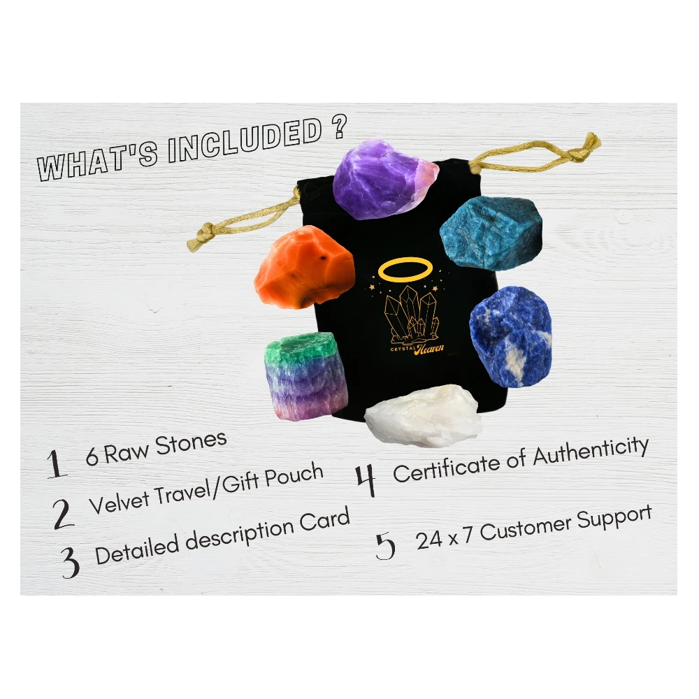 Study Raw Crystals Set