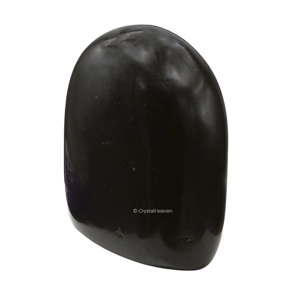 Black Tourmaline Standing Palm Stone (Large)