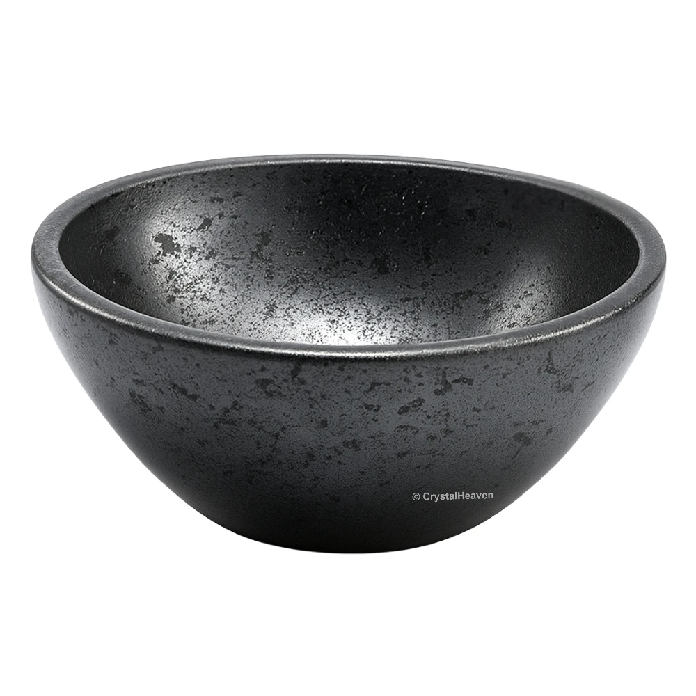 Hematite Crystal Bowl - 2 Inch