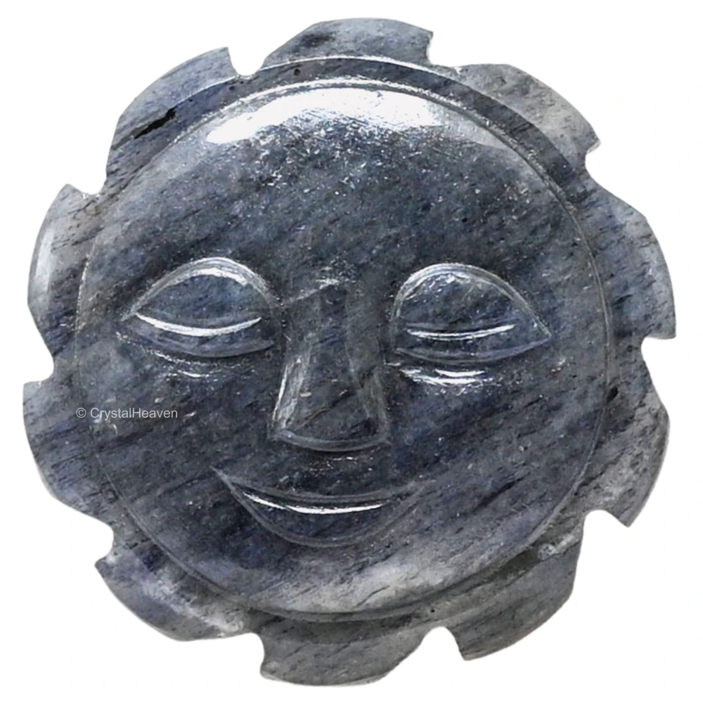 Blue Aventurine Surya Face