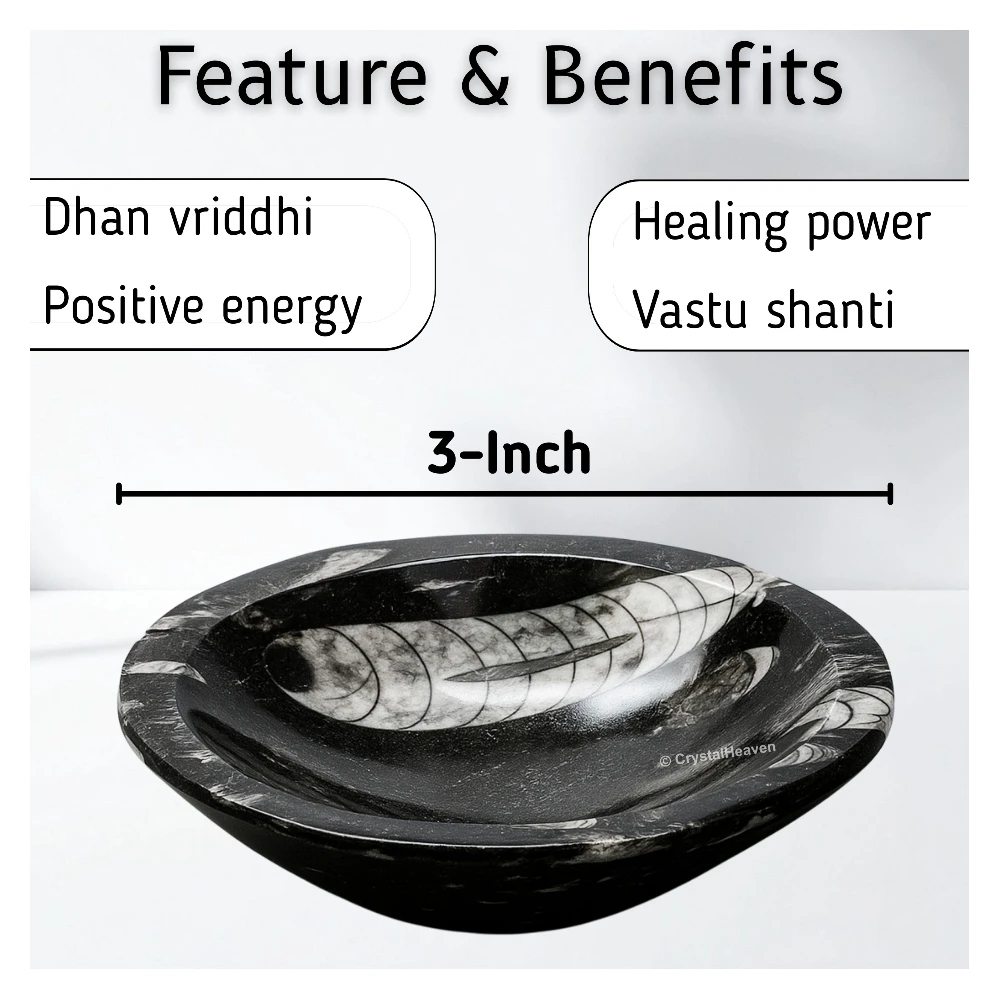 Kuber Stone Crystal Bowl (3 Inch)