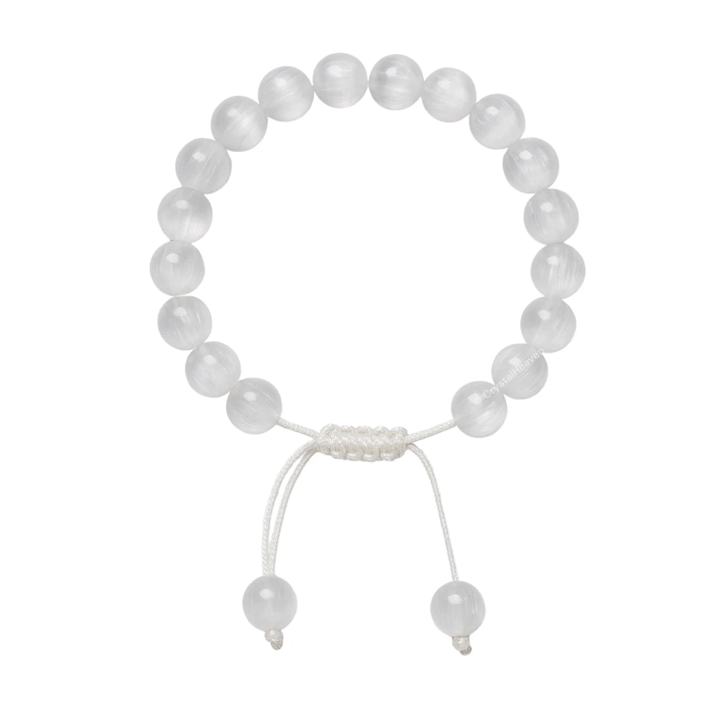 Selenite Bracelet (Adjustable)