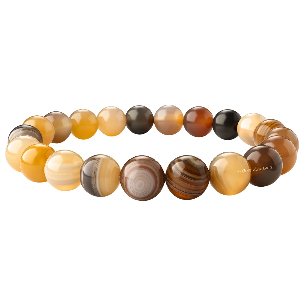 Botswana Agate Bracelet (Elastic)