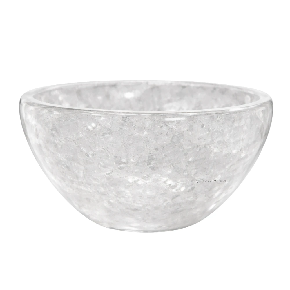 Clear Quartz Crystal Bowl - 2 Inch