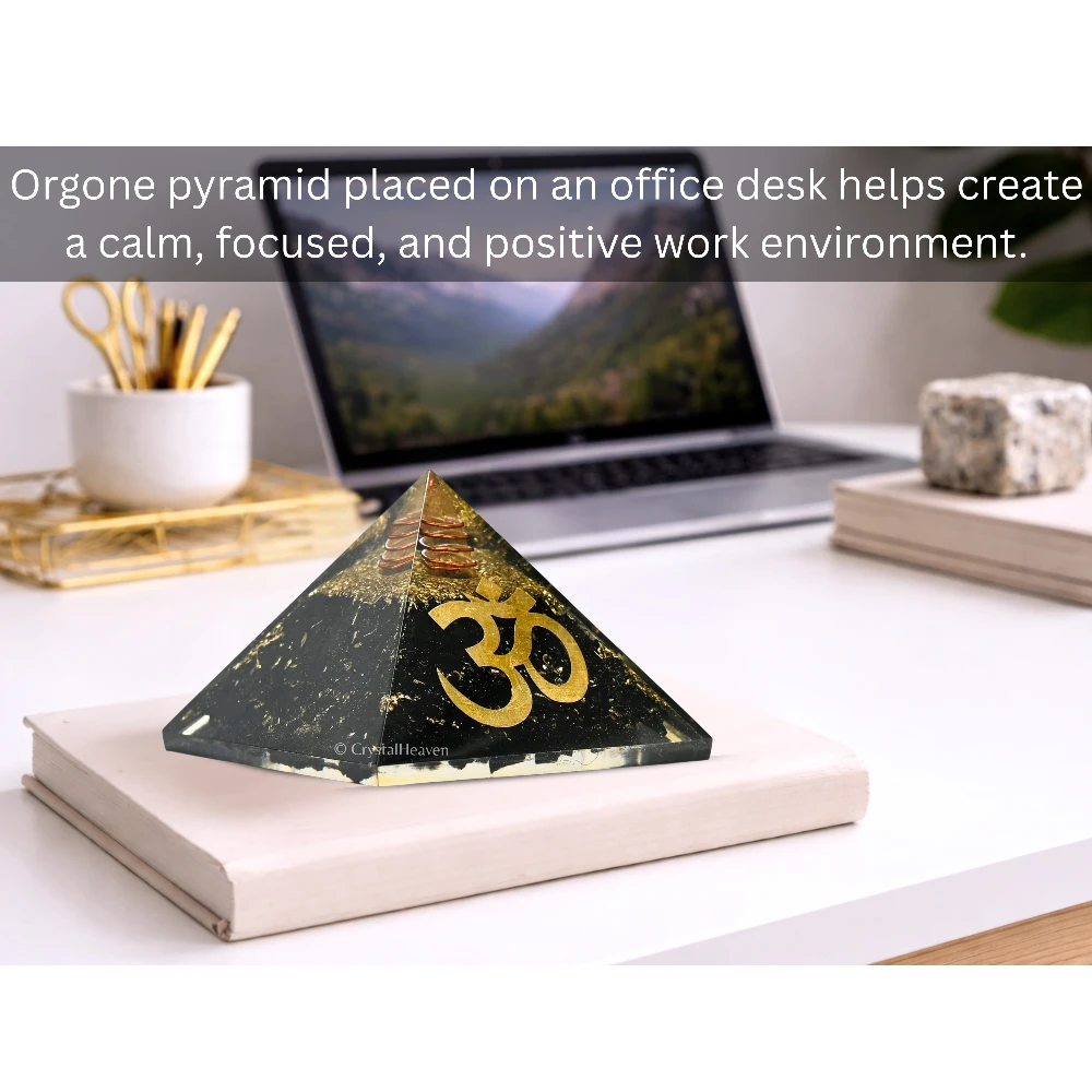 Shungite Orgone Pyramid (OM)