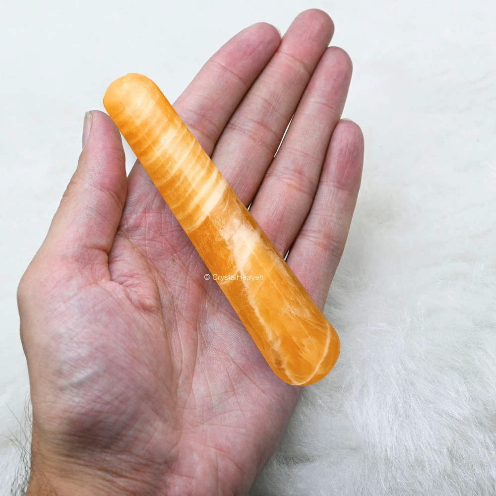 Yellow Calcite Wand