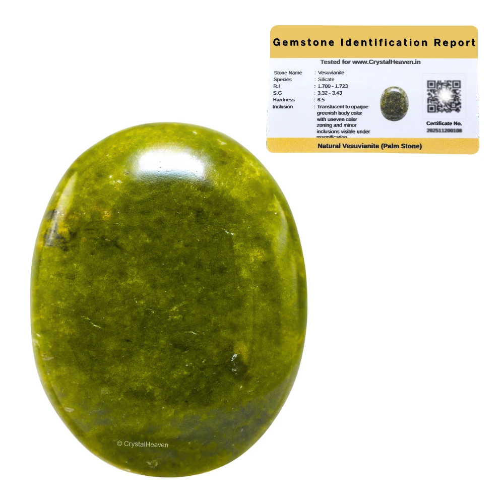 Vesuvianite Palm Stone