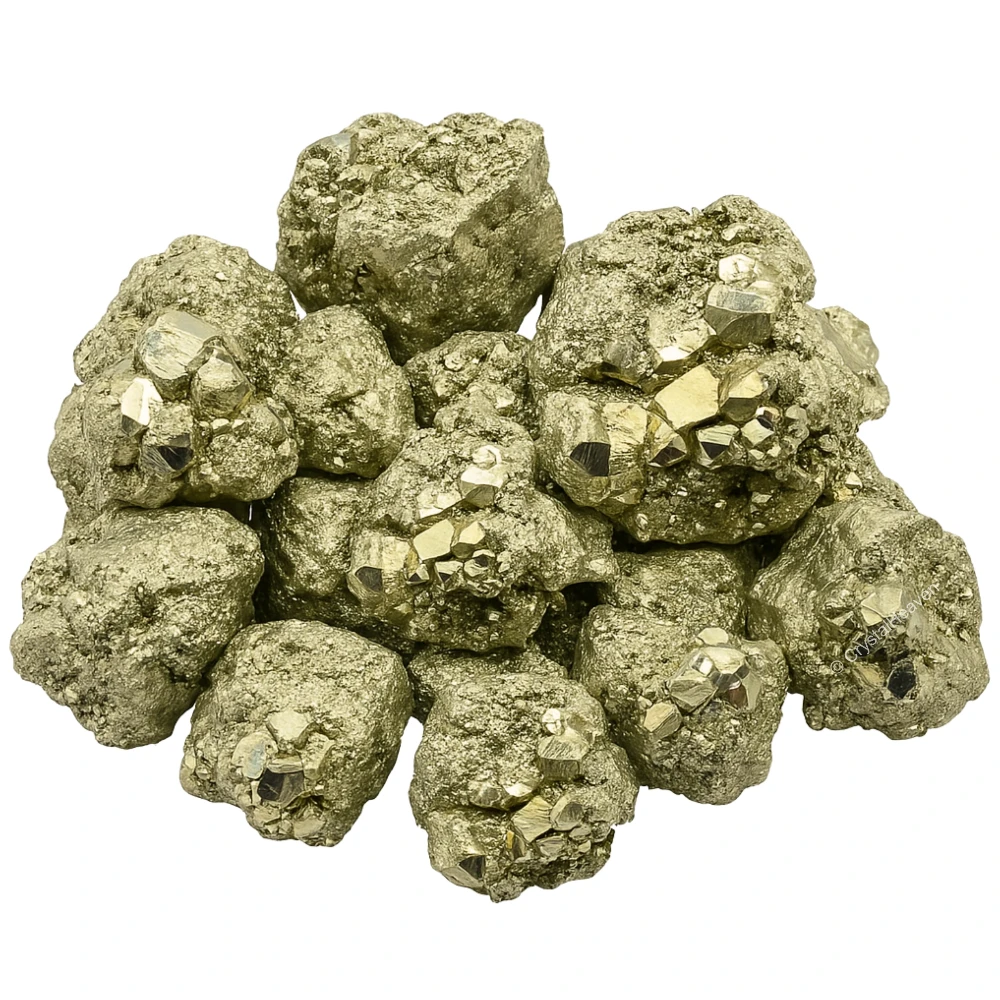 Raw Pyrite Crystals (2 Pieces)