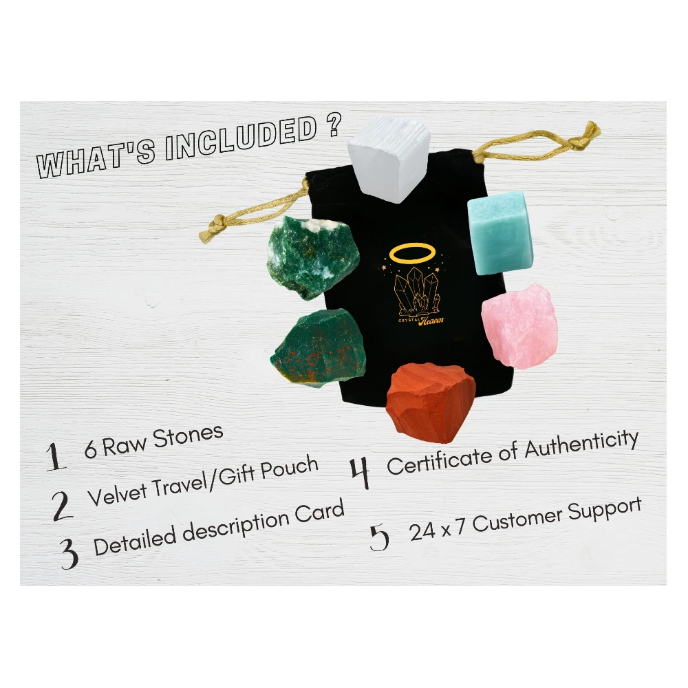 Recovery Raw Crystals Set