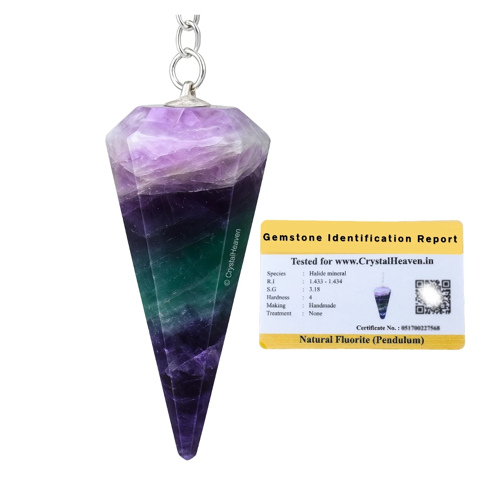 Fluorite Pendulum