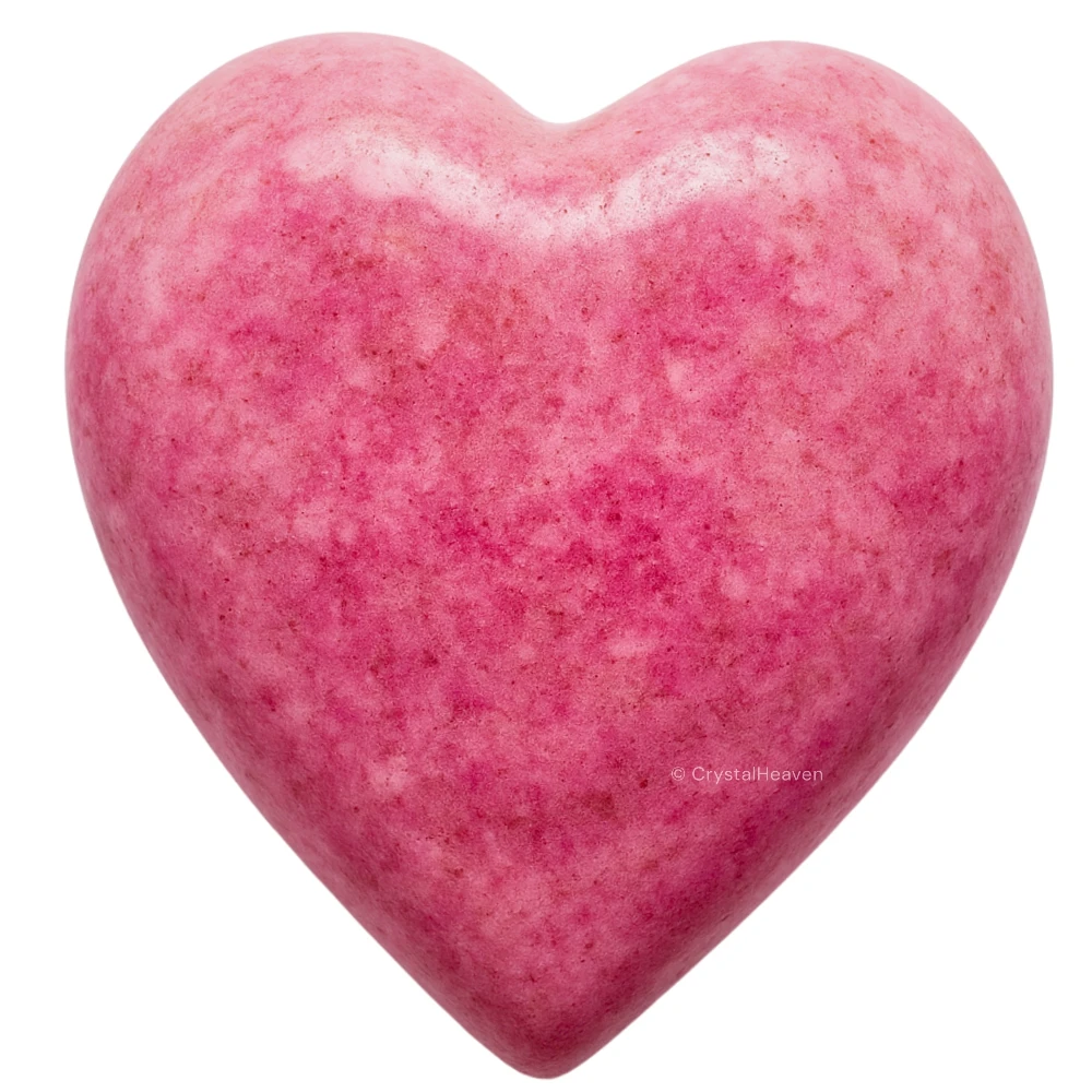 Thulite Heart