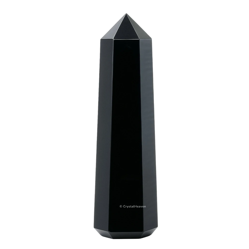 Large Black Obsidian Tower
