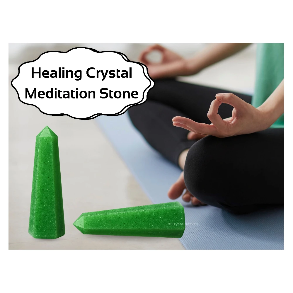 Green Strawberry Quartz Crystal Tower (2" to 3" inch)