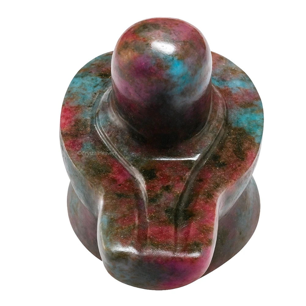 Ruby Kyanite Shivling