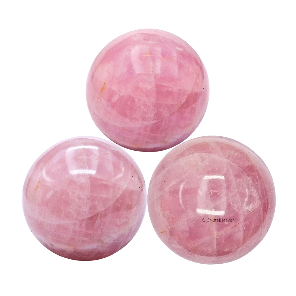 Large Rose Quartz Sphere (3 Inch)