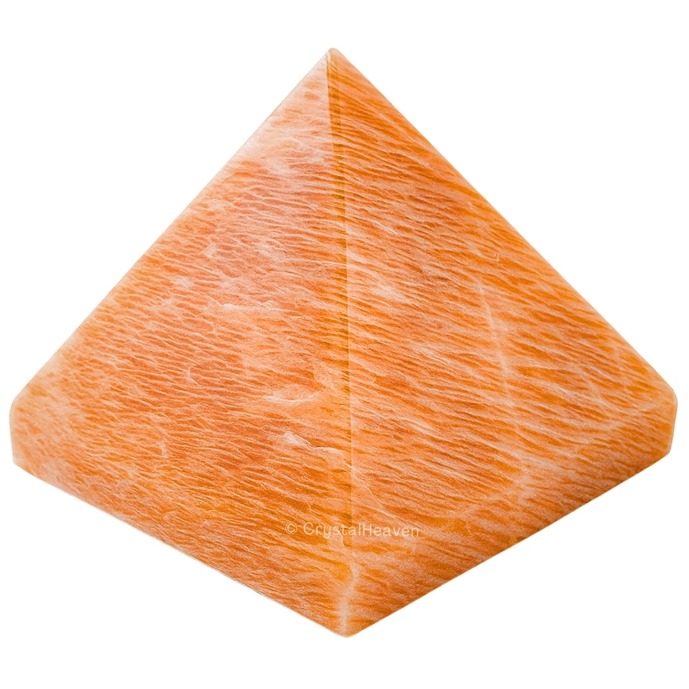 Peach Moonstone Pyramid (2 Inch)