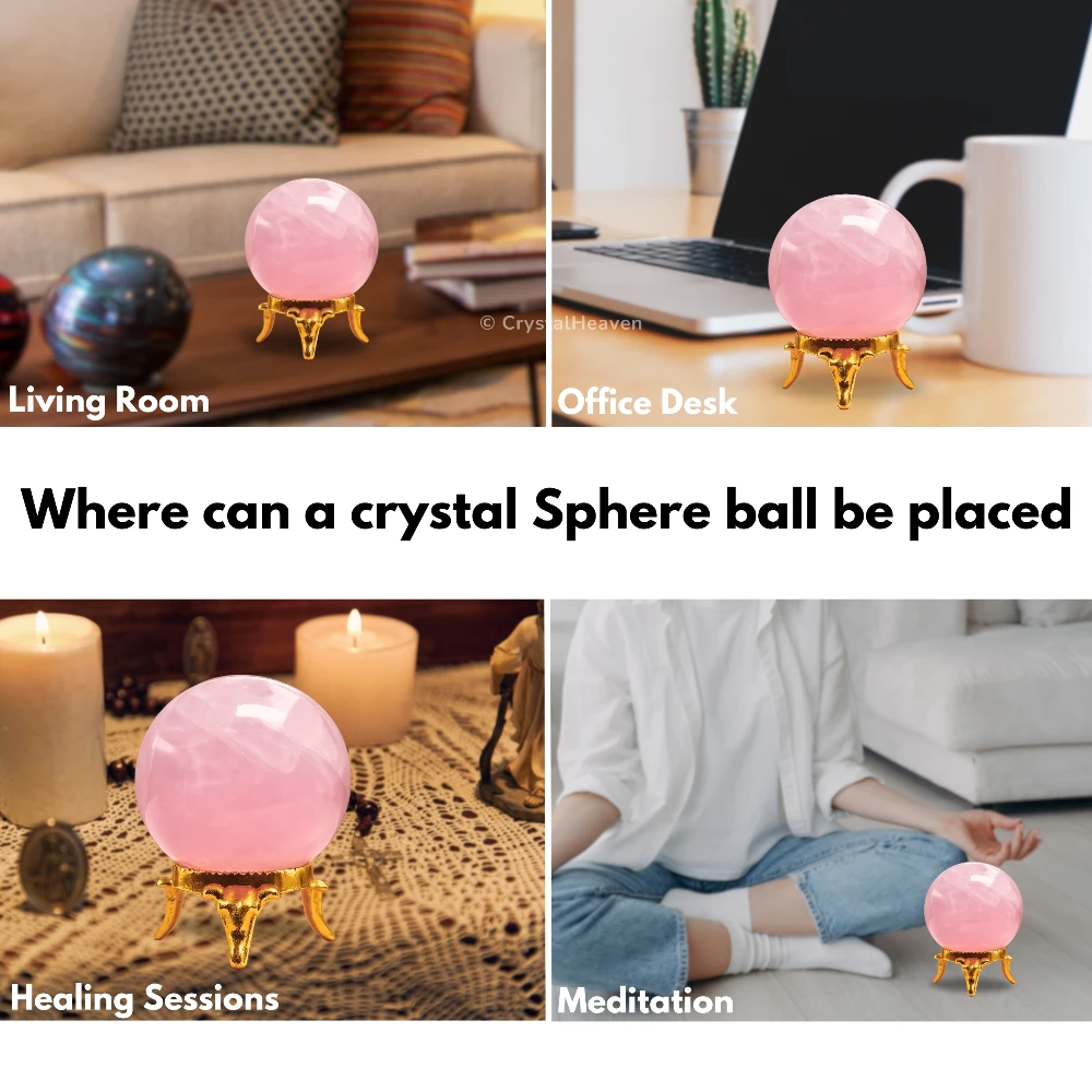 Rose Quartz Sphere (2 Inch)