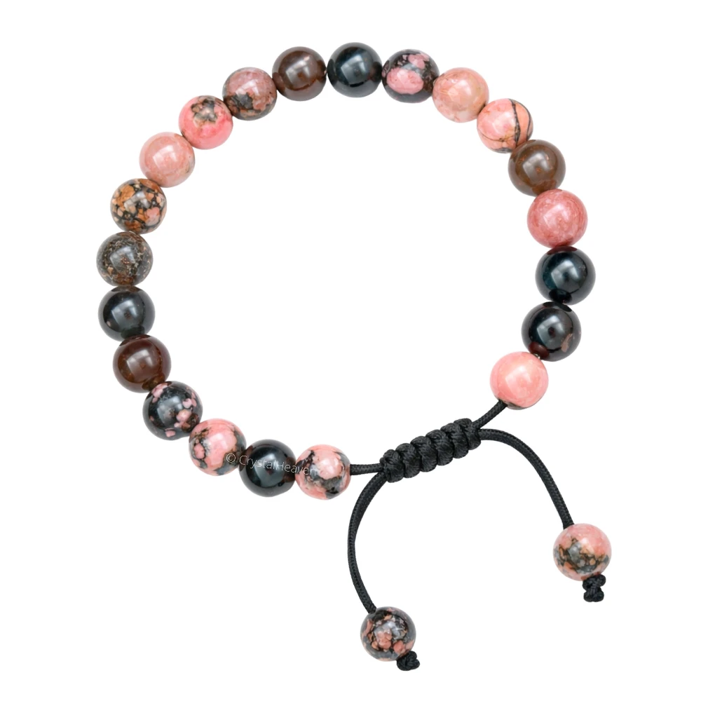 Rhodonite Bracelet (Adjustable)