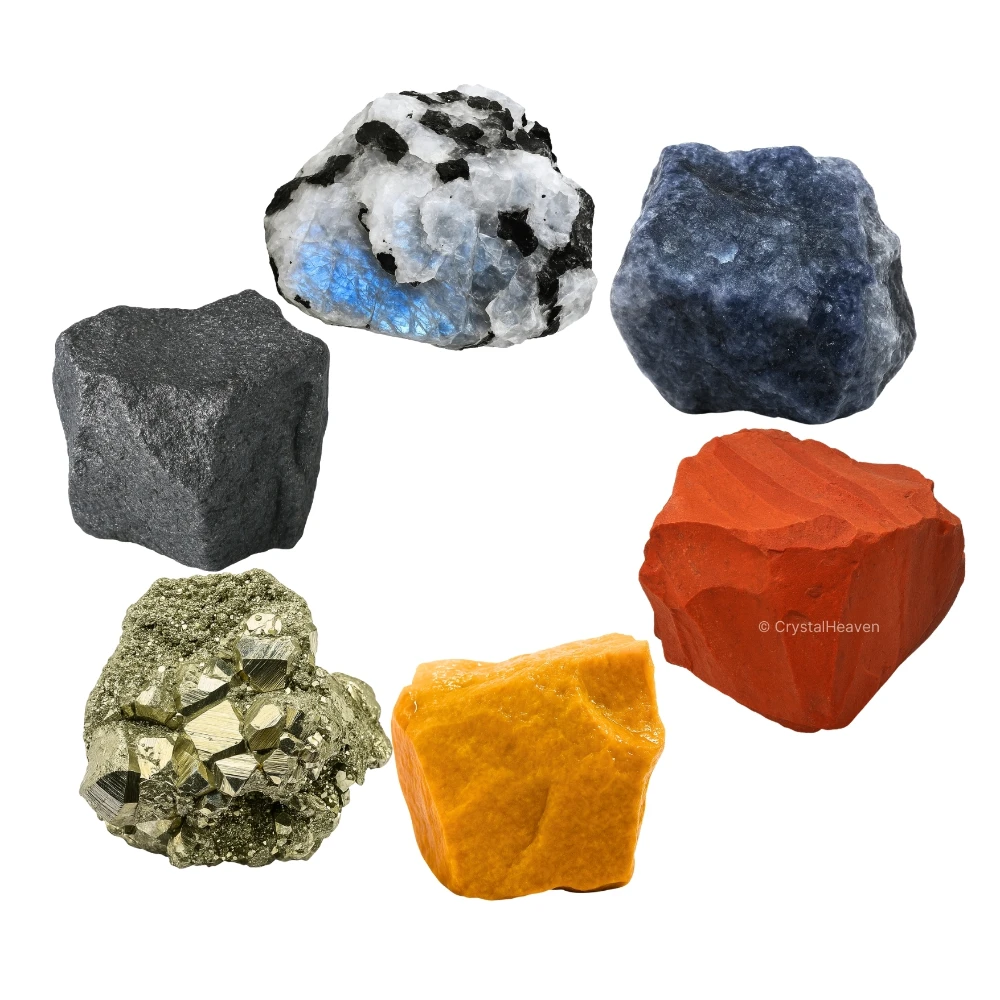 New Beginning Raw Crystals Set