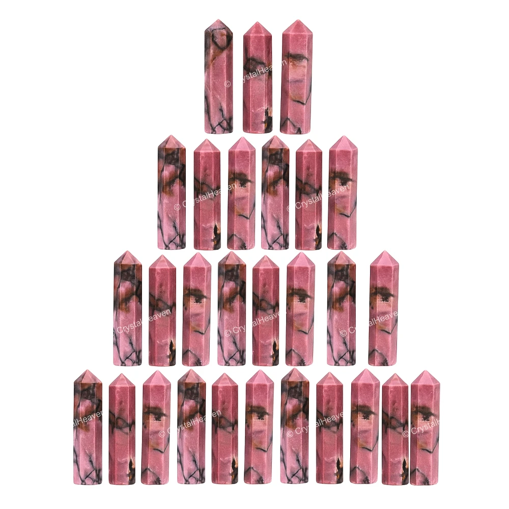 Rhodonite Pencil Points