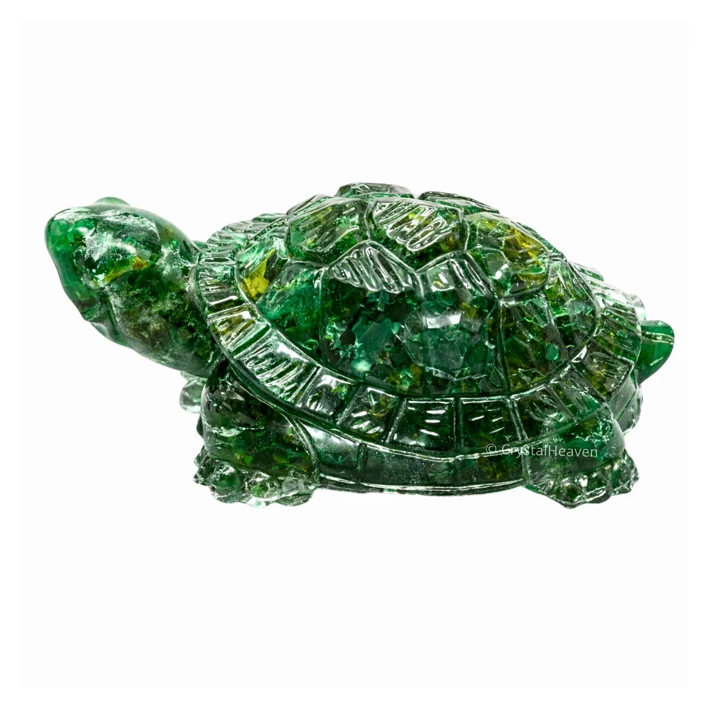 Green Aventurine Tortoise Kachhua