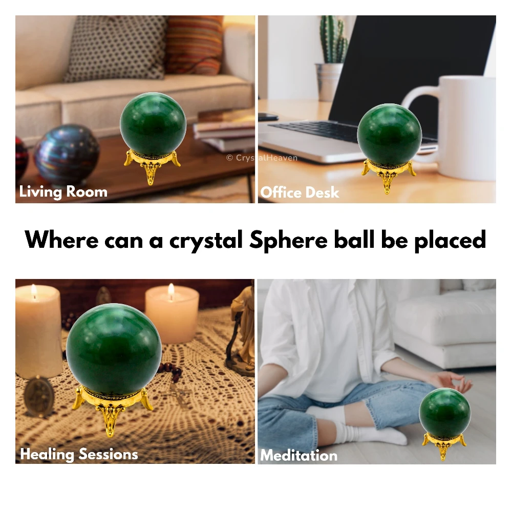 Dark Green Aventurine Sphere (2 Inch)