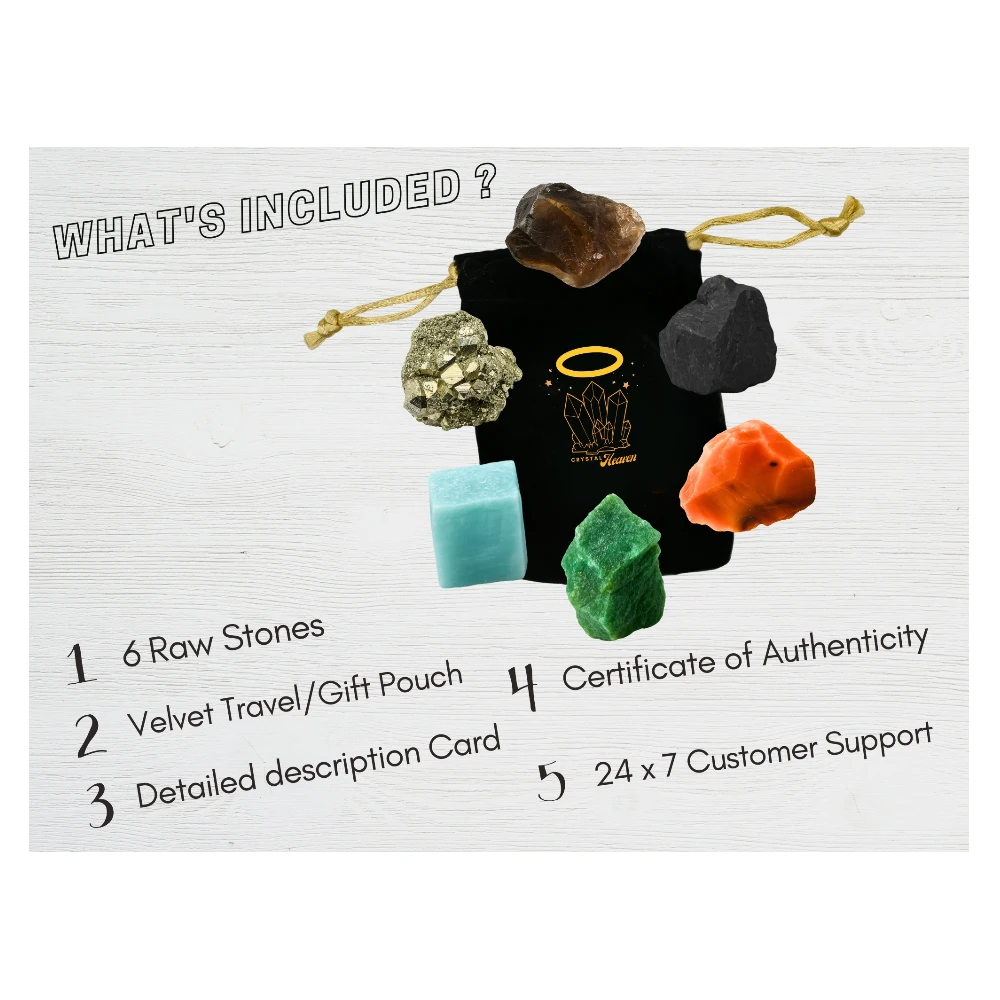 Work Place Raw Crystals Set