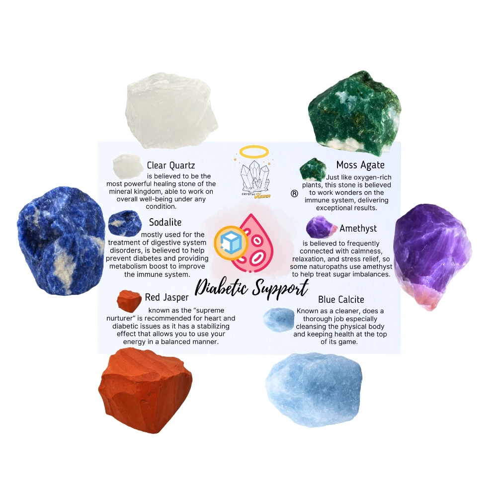 Diabetic Raw Crystals Set