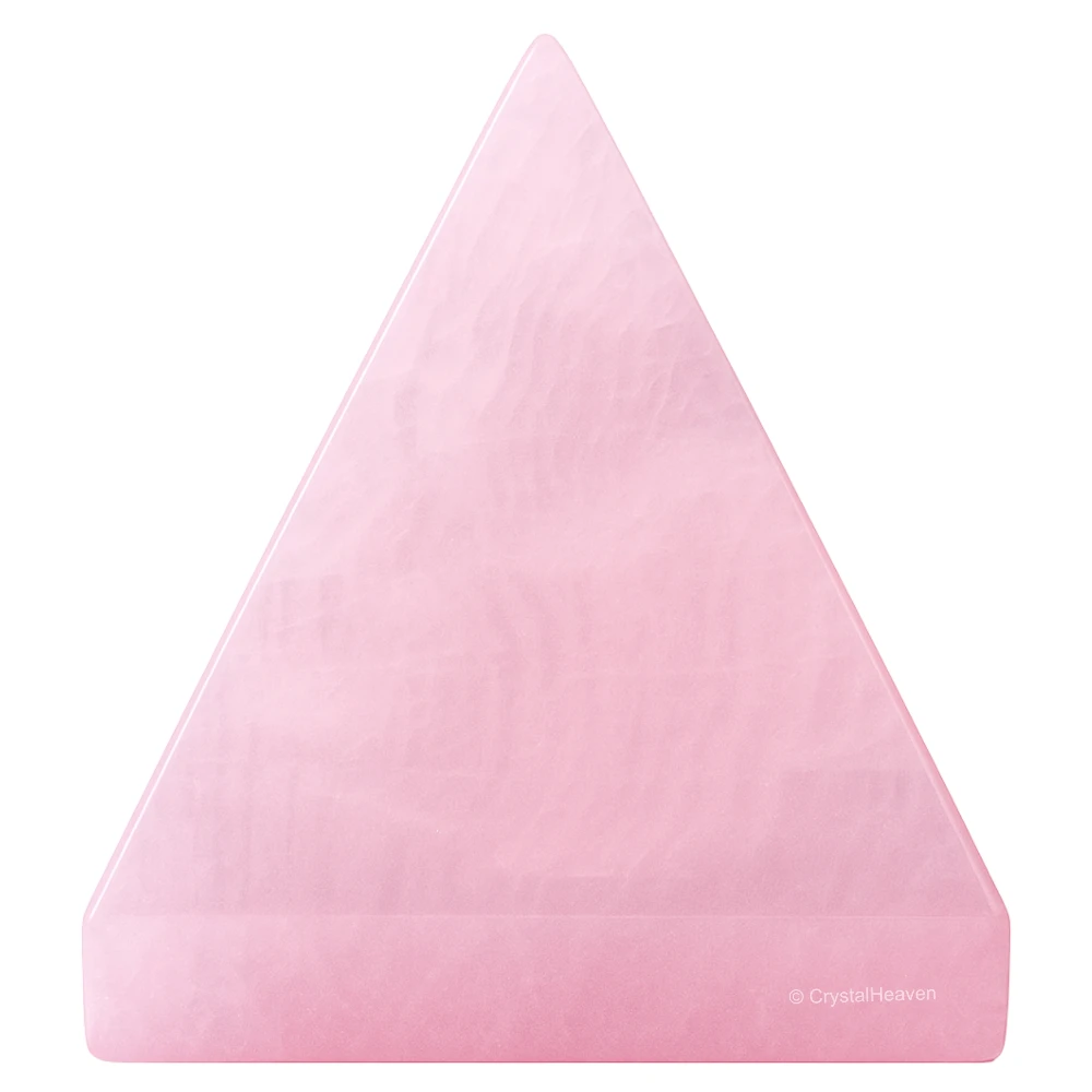 Pink Calcite Pyramid