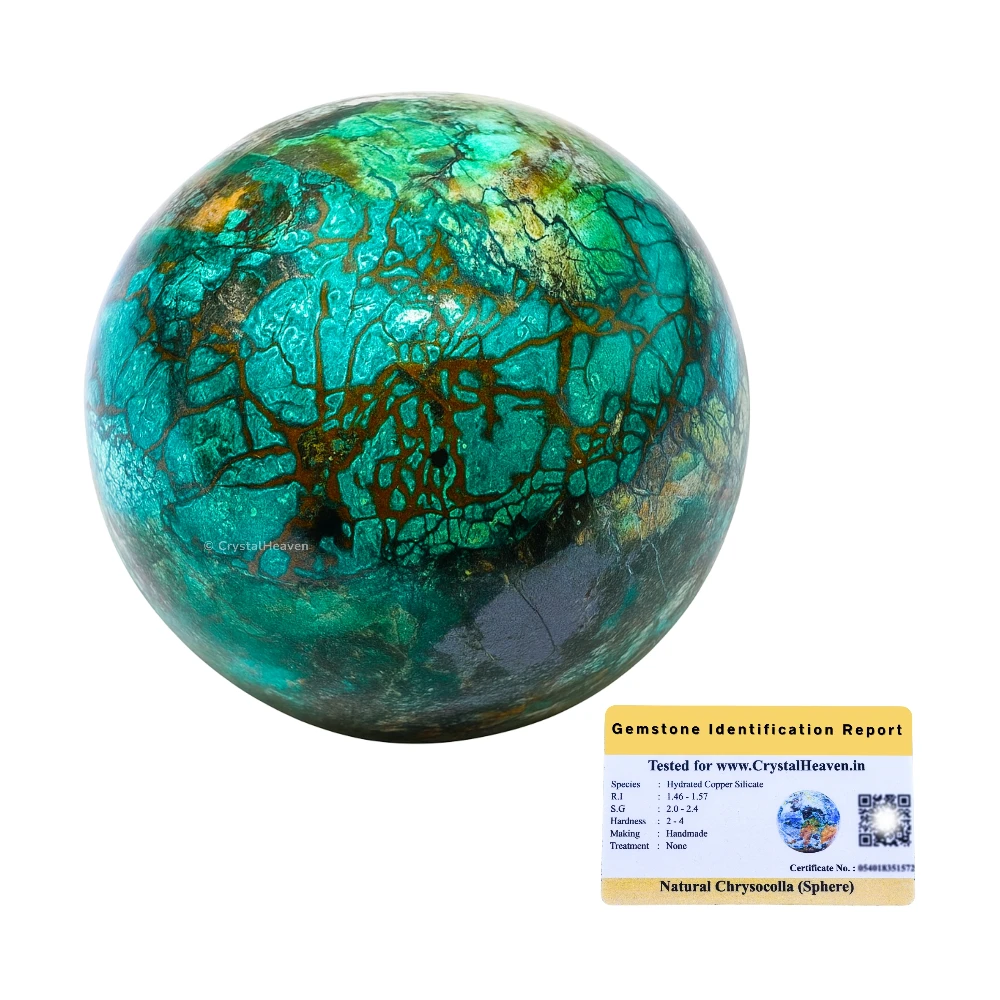 Chrysocolla Sphere (2 Inch)