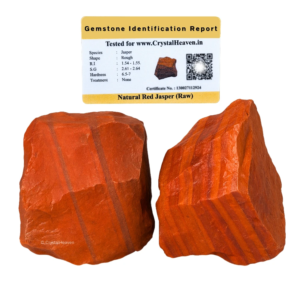 Raw Red Jasper Crystals (1 Piece)