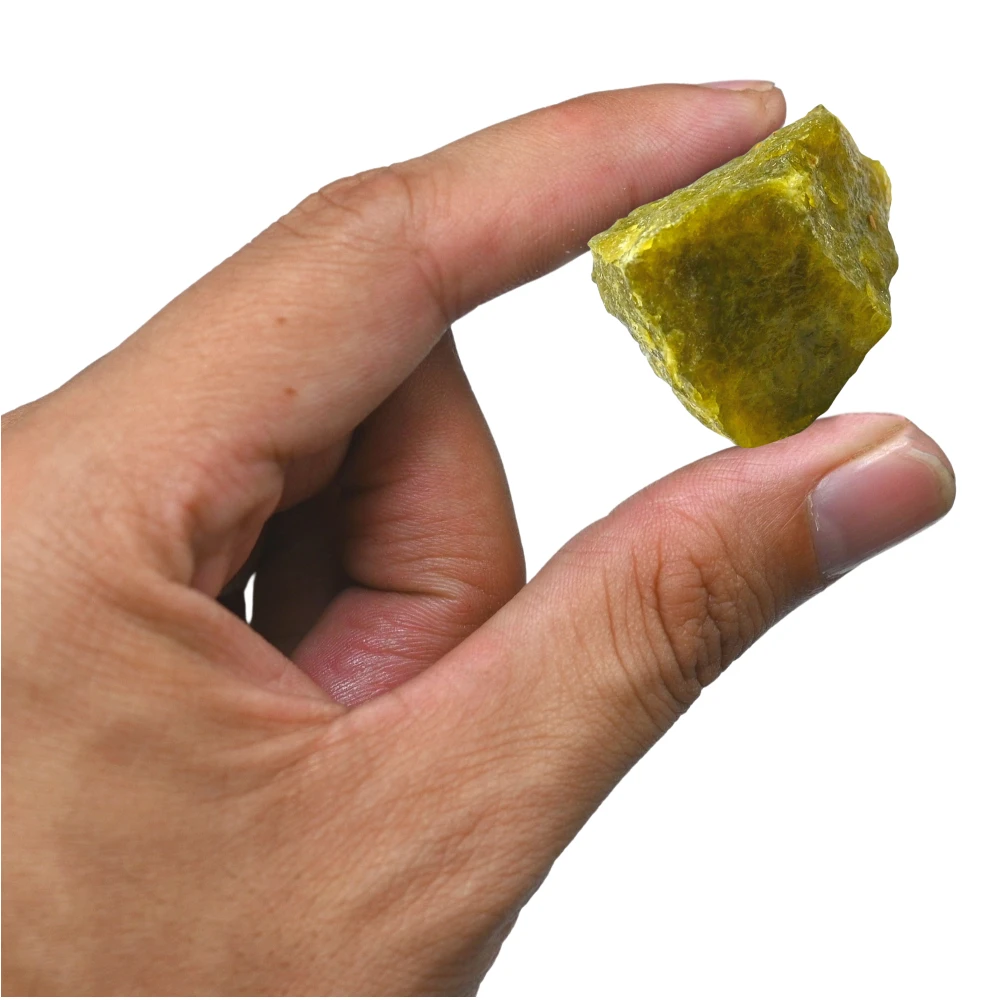 Raw Green Opal Crystals (2 Pieces)