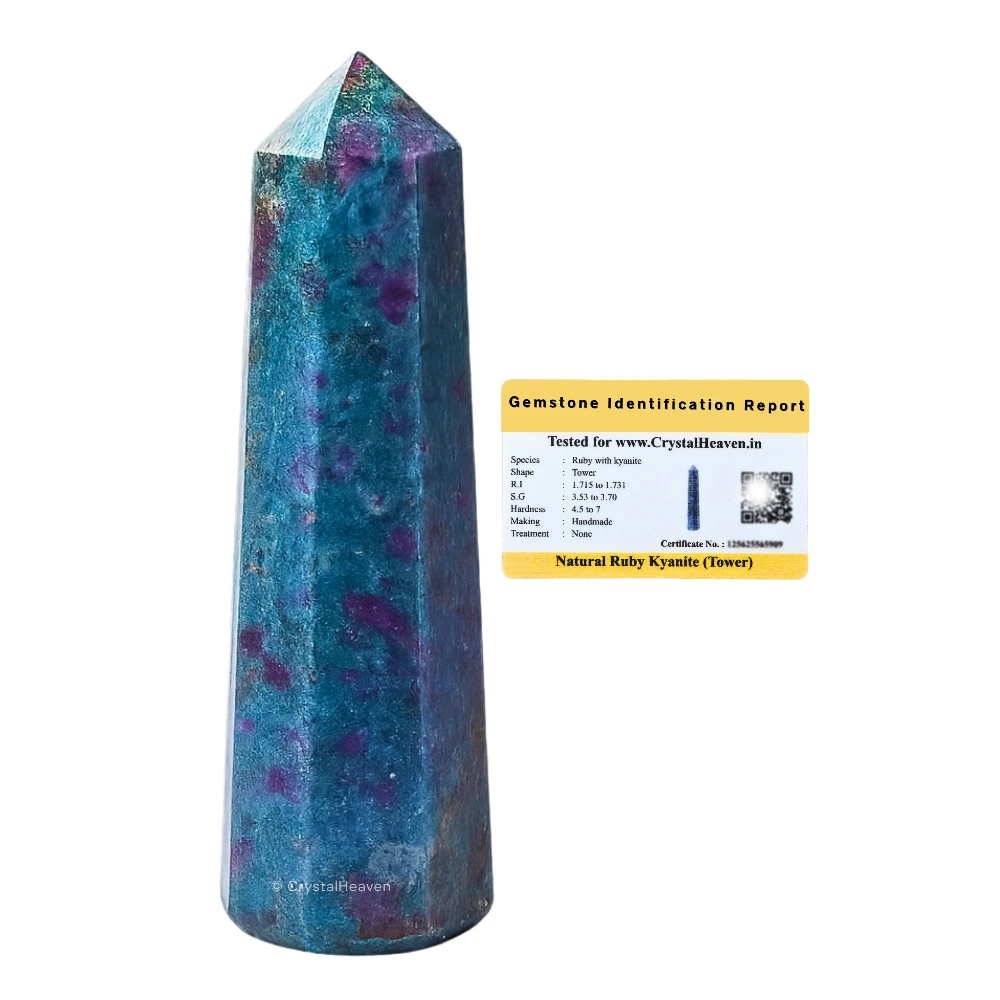 Ruby Kyanite Crystal Tower (2" to 3" inch)