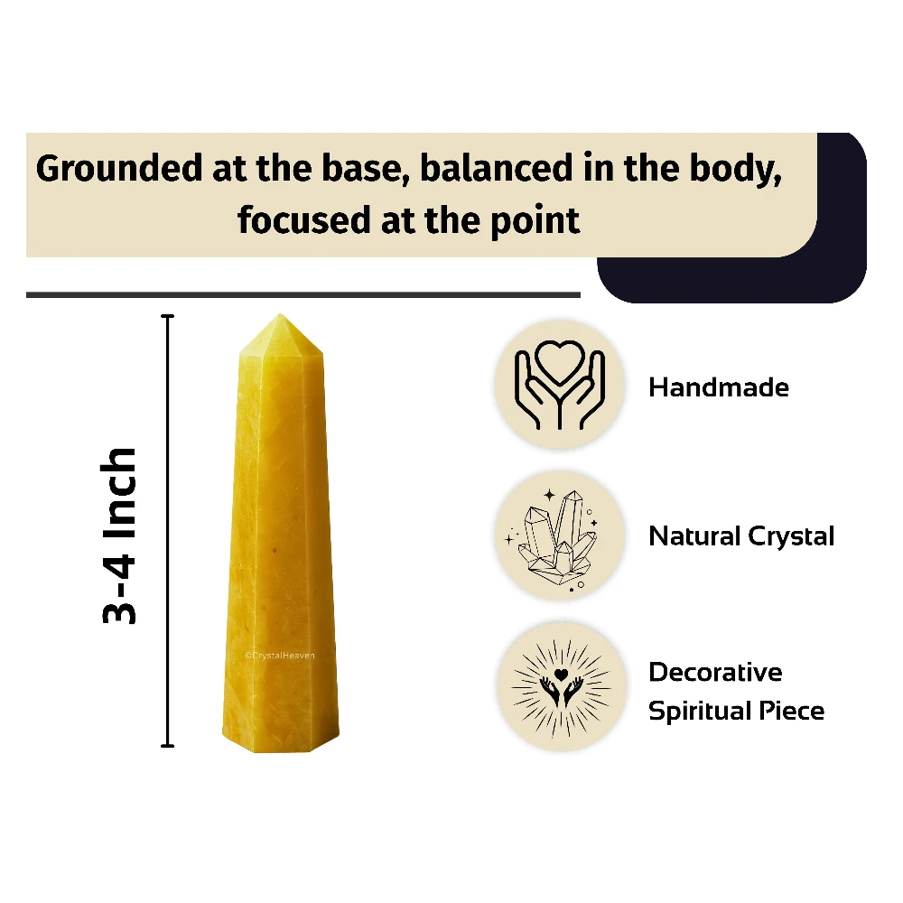 Yellow Aventurine Tower (3" to 4" inch)