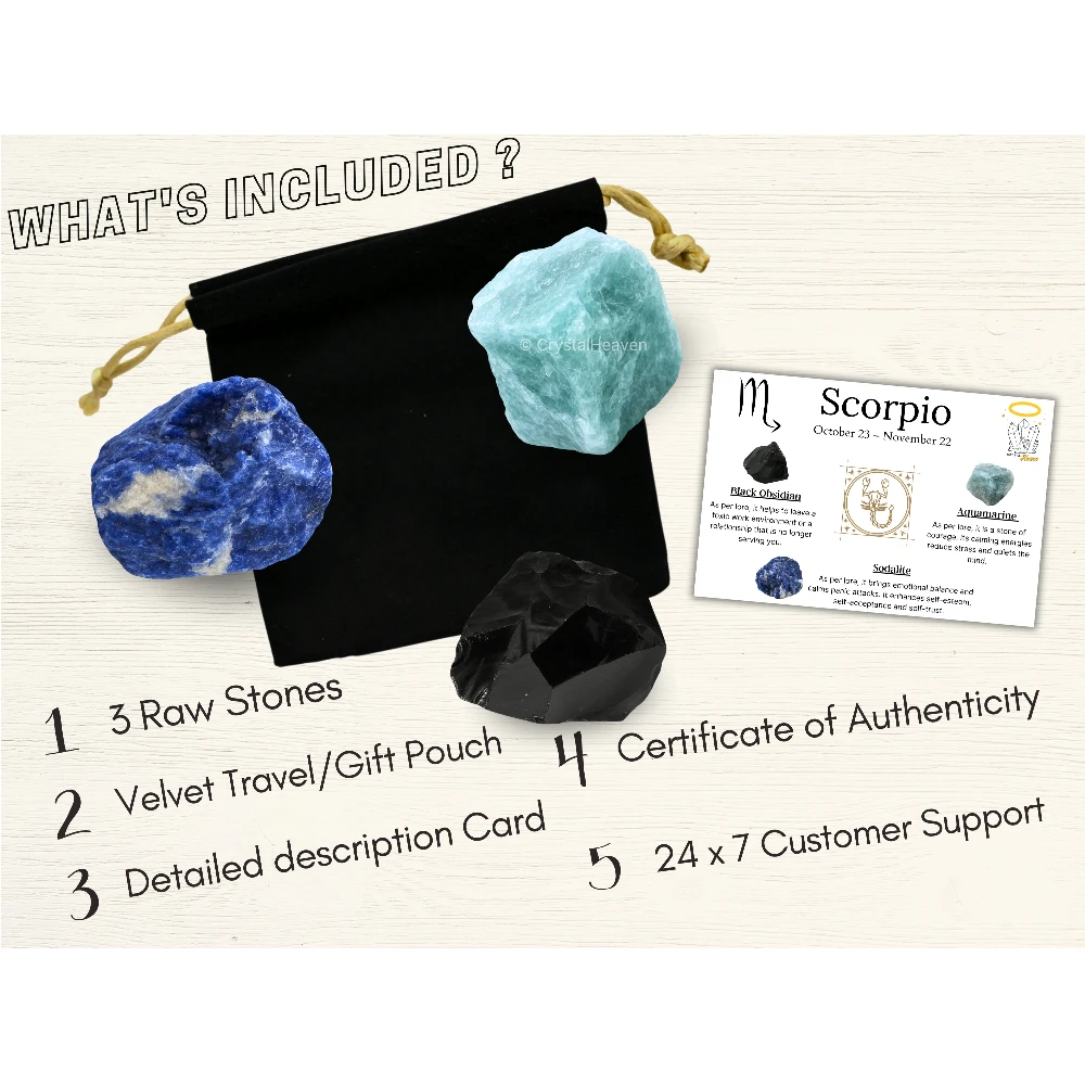 Crystals for Scorpio