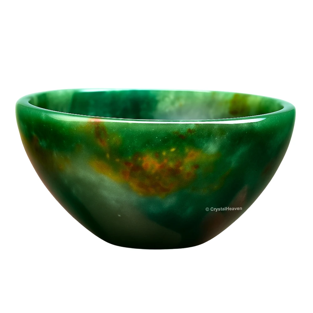 Bloodstone Crystal Bowl - 2 Inch
