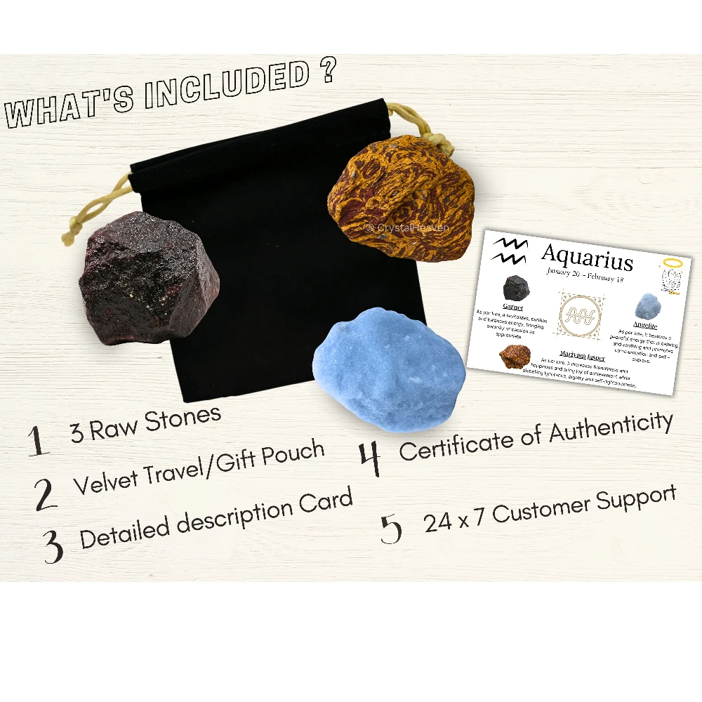 Crystals for Aquarius