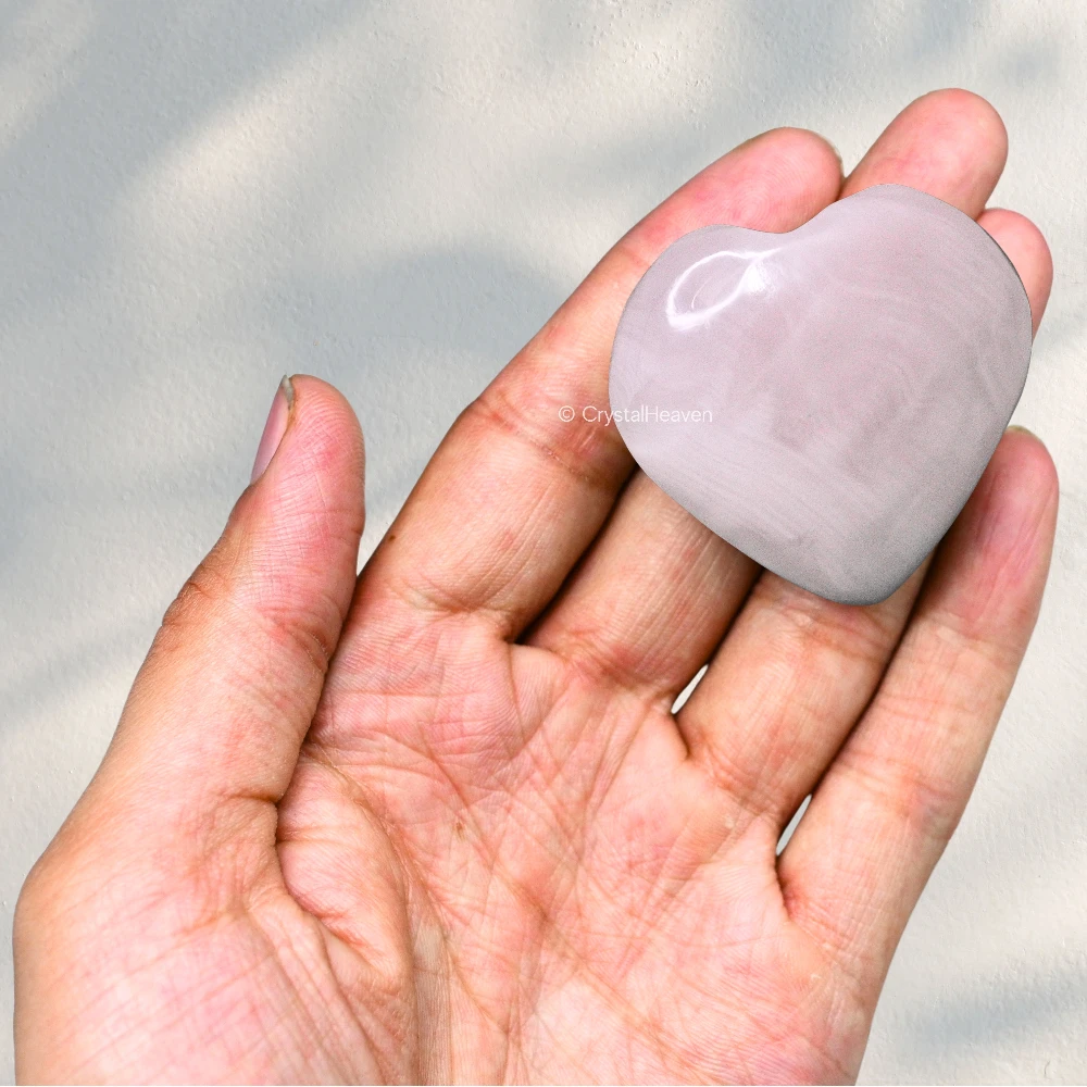 Pink Calcite Heart
