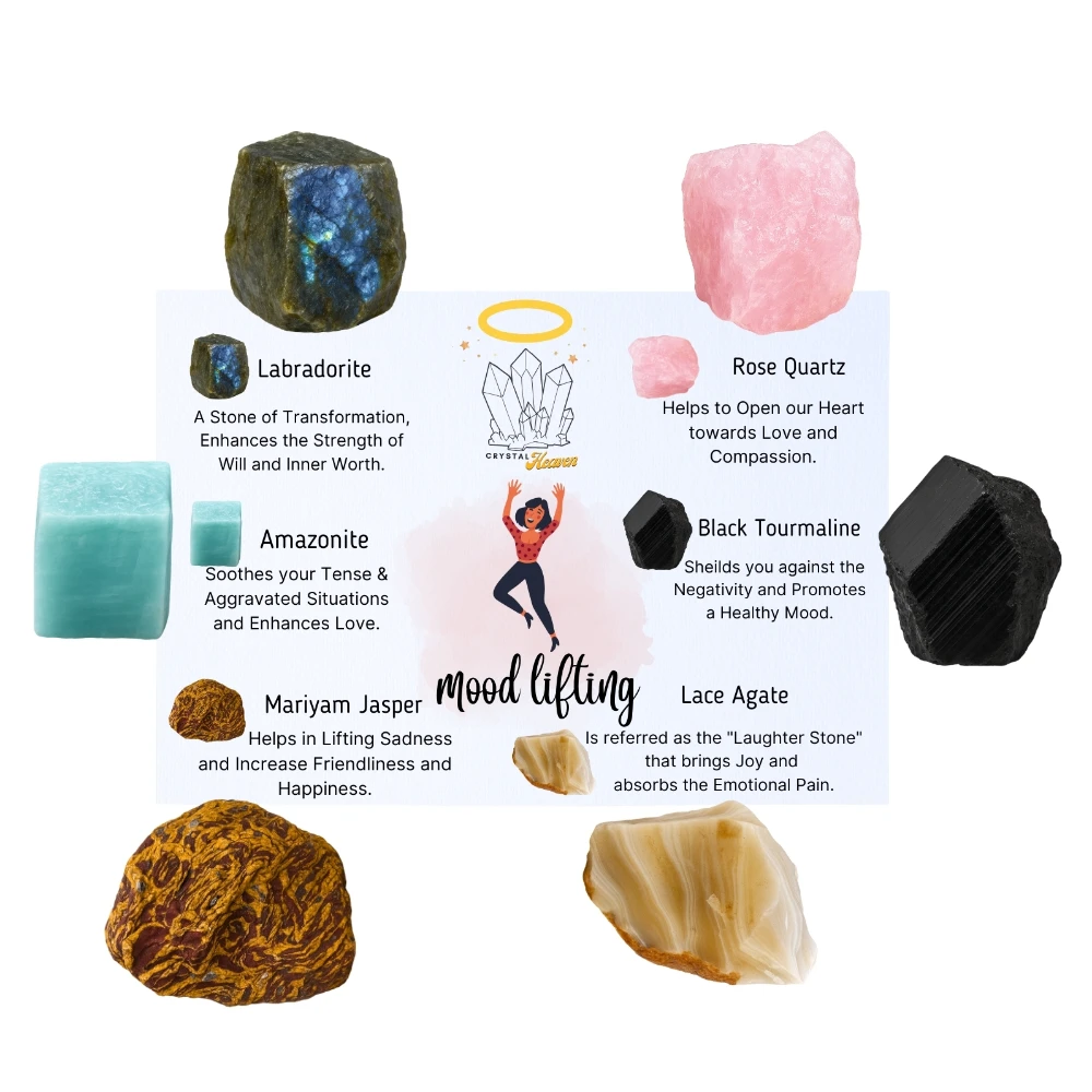 Mood Change Raw Crystals Set