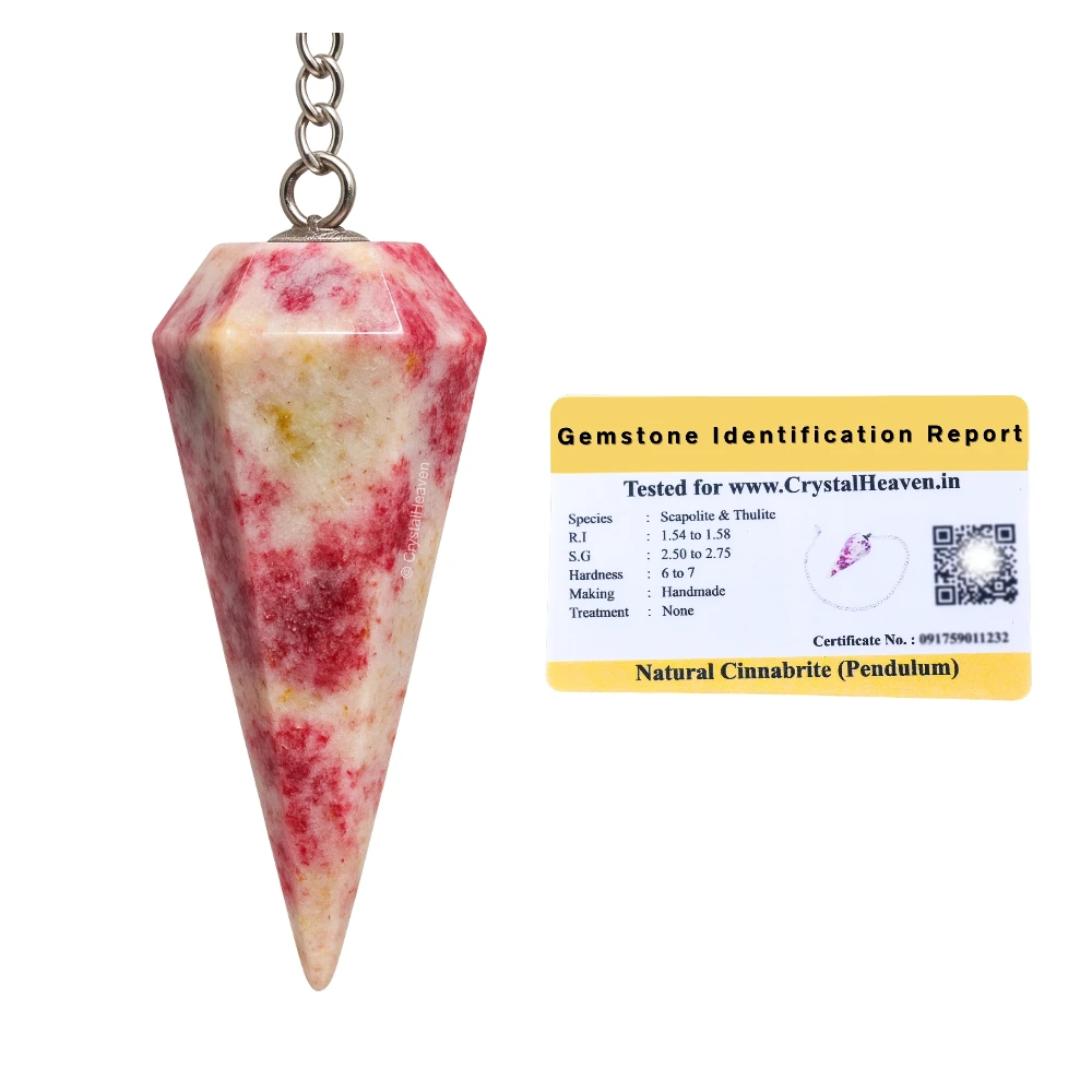 Cinnabarite Pendulum