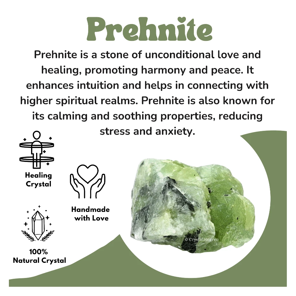 Raw Prehnite Crystals (1 Piece)
