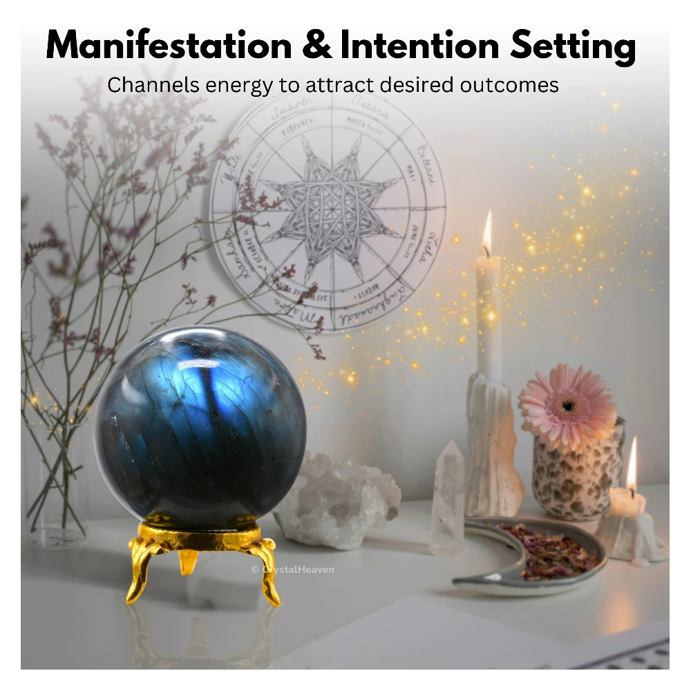 Labradorite Sphere (1.5 Inch)