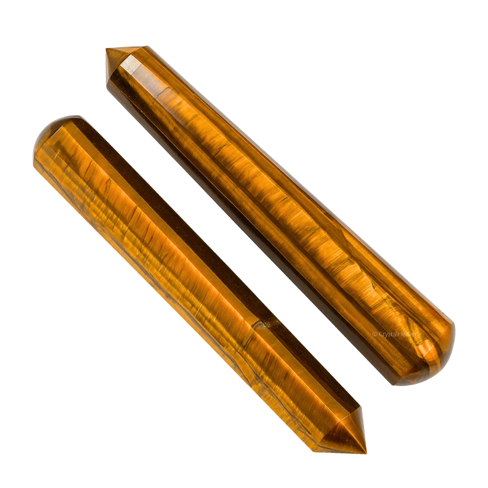 Tiger Eye Wand (Faceted)