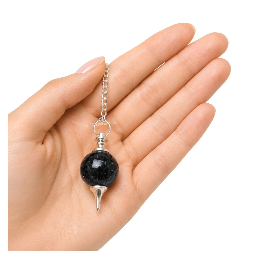 Blue Aventurine Ball Pendulum
