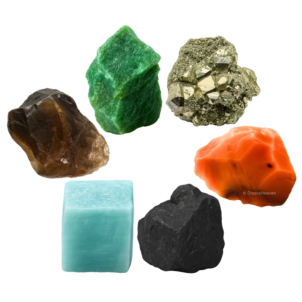 Work Place Raw Crystals Set