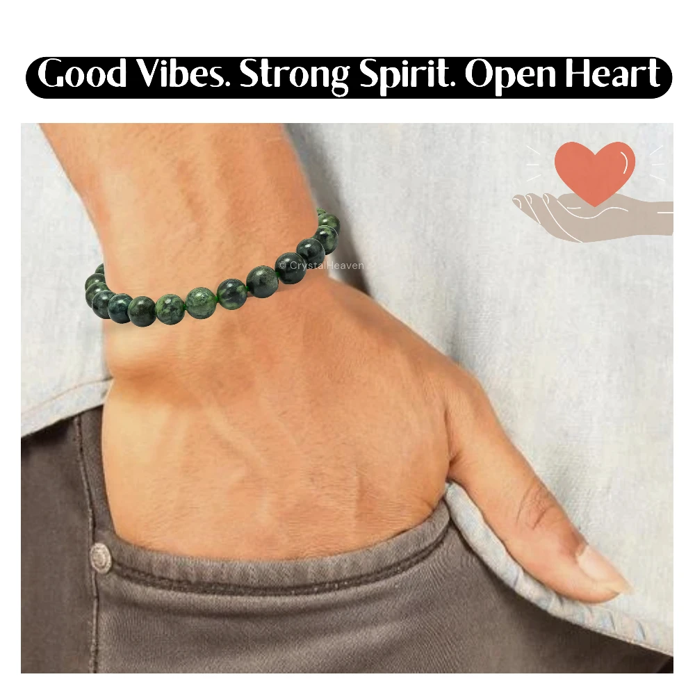 Kambaba Jasper Bracelet (Adjustable)